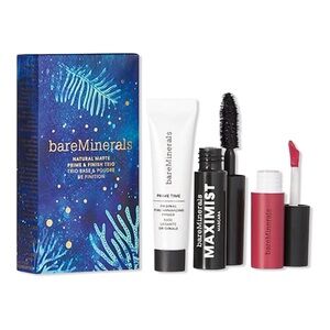 Bare Minerals Natural Matte Prime & Finish Trio NWT